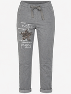 Joggpants mit Strass-Stern