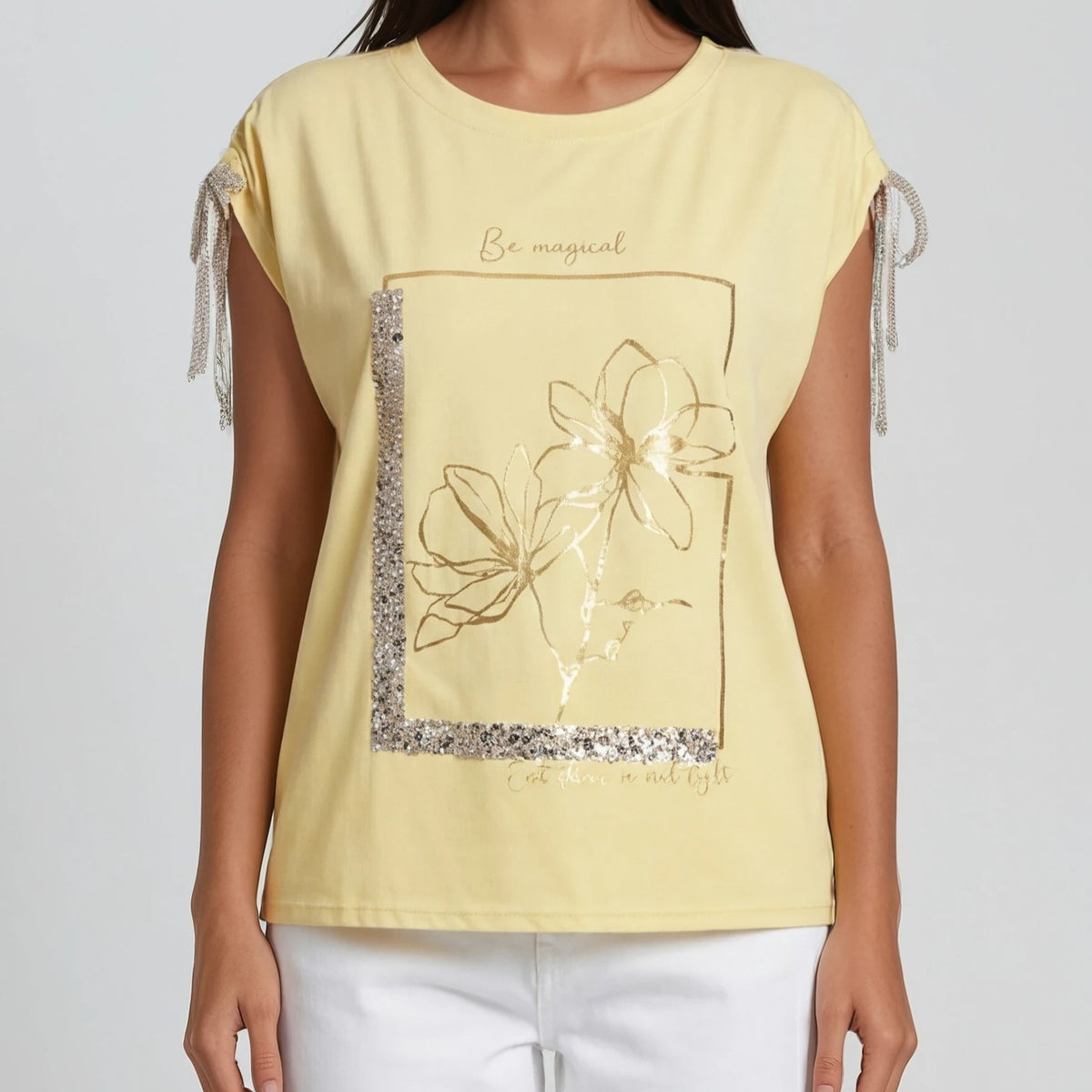 Floral Statement T-Shirt