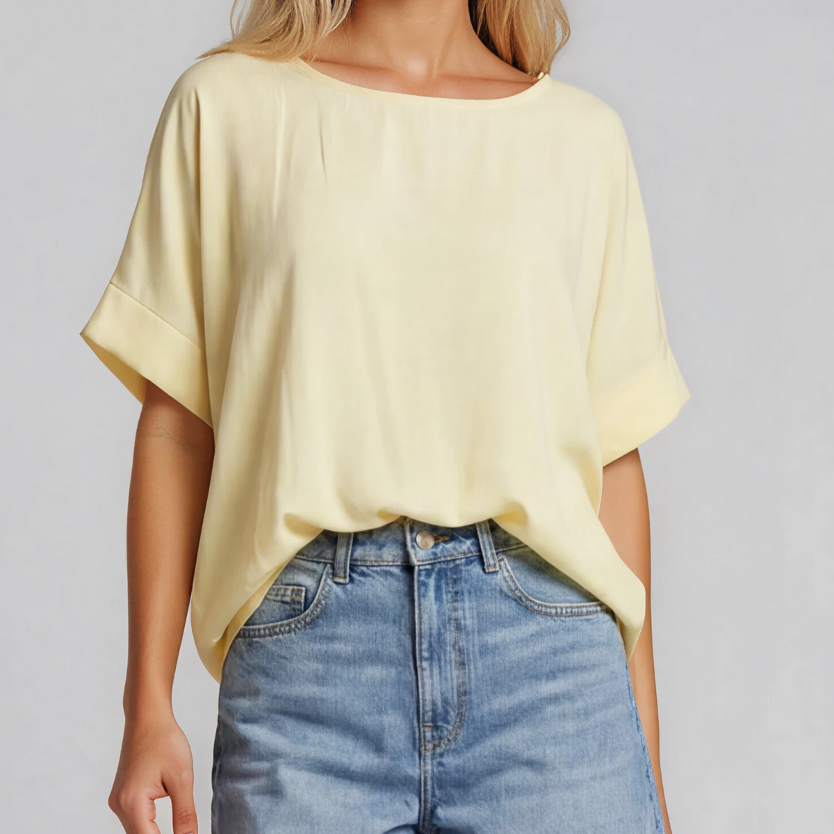 Basic Blusenshirt