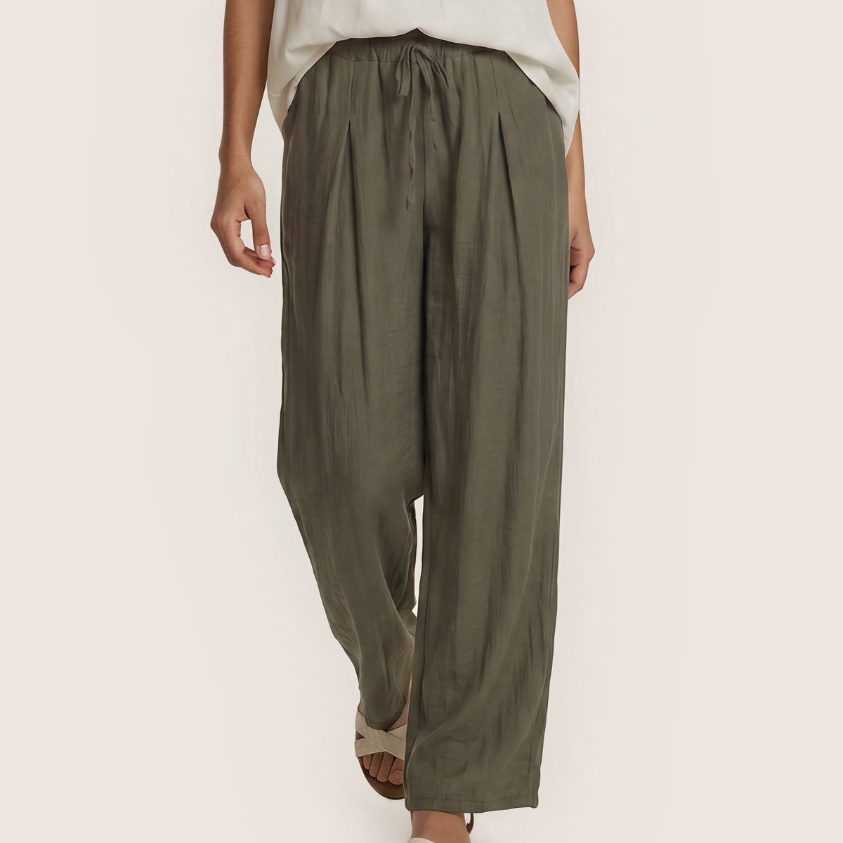 Luftige Palazzo-Hose