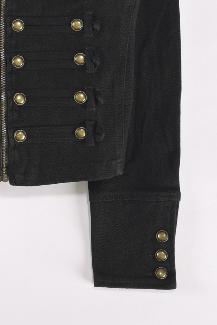 Military-Jacke mit Zierknöpfen